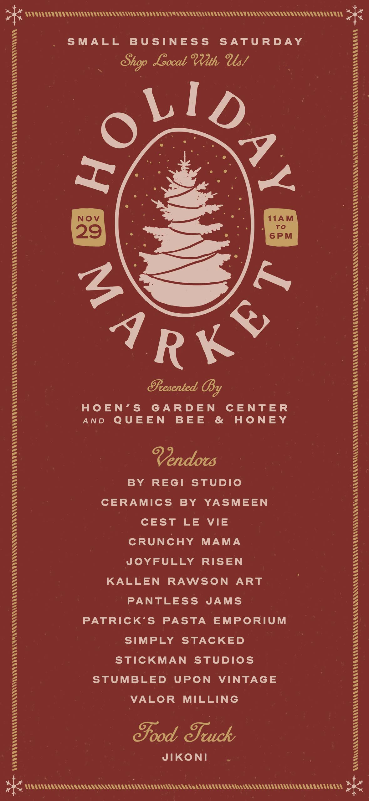 Holiday Market at Hoen's Garden Center